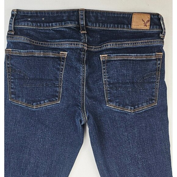 American Eagle Outfitters Size 6 Short Womens 29" Inseam Skinny Kick Bootcut S/S - Picture 9 of 12